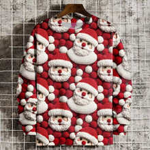 Load image into Gallery viewer, Christmas Tree Pendant 3D Print Holiday Sweatshirt