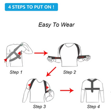 Load image into Gallery viewer, Adjustable Back Posture Corrector Belt for Men and Women