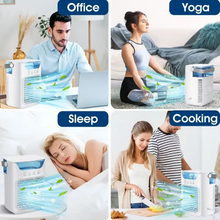 Load image into Gallery viewer, Portable Personal Air Cooling Fan with Humidifier for Home and Office