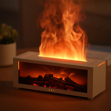 Load image into Gallery viewer, Simulated Flame Aromatherapy Diffuser and Air Humidifier with Timer