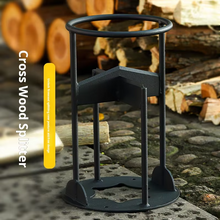 Load image into Gallery viewer, Heavy Duty Portable Firewood Splitter for Effortless Log Cutting