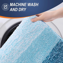 Load image into Gallery viewer, Extra Soft Absorbent Microfiber Bathroom Rug Mat Non Slip Plush Shaggy Bath Carpet