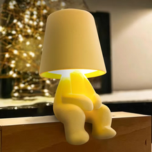 Load image into Gallery viewer, Creative Shy Boy Table Lamp for Kids Bedroom and Bedside Décor