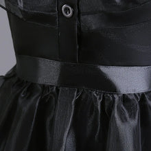 Load image into Gallery viewer, Girls Gothic Layered Cake Gown with Mesh Panel Details and Decorative Pattern All Vera Mart