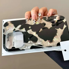 Load image into Gallery viewer, Gradient Ink Marks Laser Phone Case with Glacier Pattern Shockproof Soft Cover