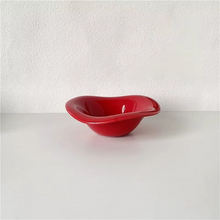 Load image into Gallery viewer, Ceramic Wave Style Salad and Dessert Bowl