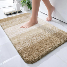 Load image into Gallery viewer, Extra Soft Absorbent Microfiber Bathroom Rug Mat Non Slip Plush Shaggy Bath Carpet