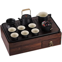 Load image into Gallery viewer, Portable Car Tea Table and Storage Tray for Outdoor and Travel Use