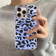 Load image into Gallery viewer, Retro Red Leopard Vortex Texture Phone Case for Women