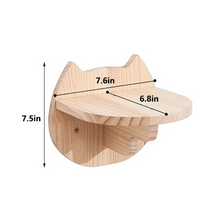 Load image into Gallery viewer, Wall-Mounted Cat Stairway and Scratching Post