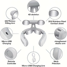 Load image into Gallery viewer, Ultimate Relaxation Neck & Shoulder Massager, USB Rechargeable