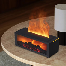 Load image into Gallery viewer, Simulated Flame Aromatherapy Diffuser and Air Humidifier with Timer