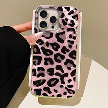 Load image into Gallery viewer, Retro Red Leopard Vortex Texture Phone Case for Women