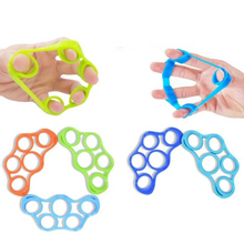 Load image into Gallery viewer, Finger Trainer and Hand Grip Strengthener Elastic Resistance Band