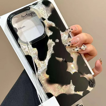 Load image into Gallery viewer, Gradient Ink Marks Laser Phone Case with Glacier Pattern Shockproof Soft Cover