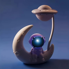 Load image into Gallery viewer, Astronaut Moon Nightlight LED Desk Lamp for Bedroom Décor and Gifts
