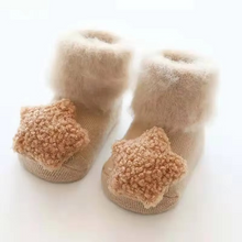 Load image into Gallery viewer, Cozy Velvet Plush Anti-Slip Baby Socks for Warm Winter Comfort