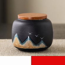 Load image into Gallery viewer, Elegant Ceramic Tea Canister Gift Set with Sealed Small Storage Jars