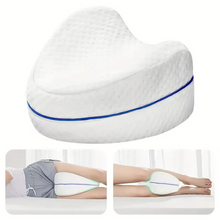 Load image into Gallery viewer, White Replacement Pillowcases for Leg Contour Pillows, Soft Washable Zipper Covers, 2 Pack