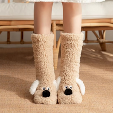 Load image into Gallery viewer, Luxurious Velvet Coral Fleece Winter Socks for Women