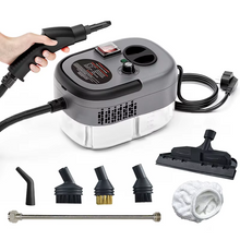 Load image into Gallery viewer, Handheld Steam Cleaner With 37 oz Tank And 2500W High-Power Output