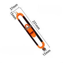 Load image into Gallery viewer, Precision Contour Scribing Ruler for Accurate Measuring & Layout