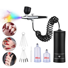 Load image into Gallery viewer, High-Pressure Portable Nano Airbrush - Electric Oxygen Spray Gun for Beauty, Art & Crafts