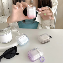 Load image into Gallery viewer, Gradient Candy Color Transparent Silicone Case for Wireless Earbuds