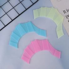 Load image into Gallery viewer, Premium Silicone Swim Training Hand Paddles for Adults and Kids