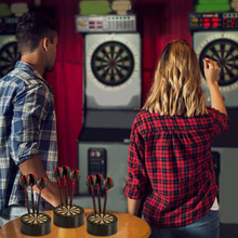 Load image into Gallery viewer, Dart Holder EVA Foam Mini Dock with Dartboard Design Stand for Home and Outdoor Games