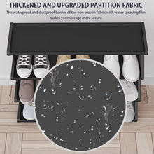Load image into Gallery viewer, Compact 4-Tier Bedroom Shoe Organizer