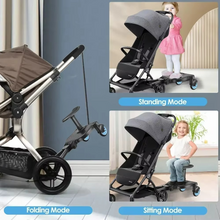 Load image into Gallery viewer, Twin Stroller Ride Along Standing Board with Detachable Seat