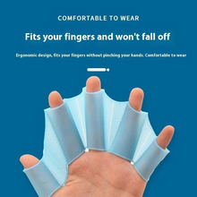 Load image into Gallery viewer, Premium Silicone Swim Training Hand Paddles for Adults and Kids