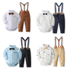 Load image into Gallery viewer, Formal Gentleman Baby Outfit Set for Boys