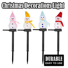 Load image into Gallery viewer, Christmas Solar Snowman Outdoor Decorative Light