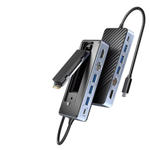 Load image into Gallery viewer, Ultimate USB-C Laptop Docking Station with Integrated SSD Enclosure