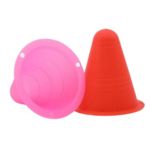 Load image into Gallery viewer, 10-Pack Training Cones for Skating, Soccer, Football, and Sports Drills