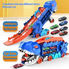 Load image into Gallery viewer, DinoRacer Playset, Transforming Dinosaur Race Track
