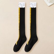 Load image into Gallery viewer, Women's Knee-High Chicken Claw Print Socks, 1 or 2 Pairs