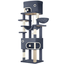 Load image into Gallery viewer, Cat Tree Indoor Play Tower Blue