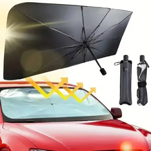 Load image into Gallery viewer, Car Sunshade Umbrella - Front Windshield Cover for UV and Heat Protection