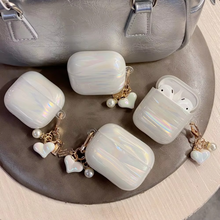 Load image into Gallery viewer, Dreamy Pearl Shell AirPods Pro Case with Keychain