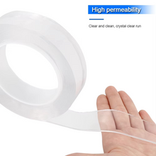 Load image into Gallery viewer, Transparent Double Sided Nano Adhesive Tape - 1M 3M 5M Reusable Waterproof Mounting Roll