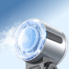 Load image into Gallery viewer, Foldable Turbine Handheld Fan with Integrated Ice Pack