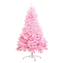 Load image into Gallery viewer, Pink Artificial Christmas Tree, Fire-Retardant Fir Look