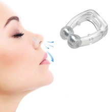 Load image into Gallery viewer, Magnetic Anti Snore Device Nose Clip for Better Breathing and Restful Sleep with Case