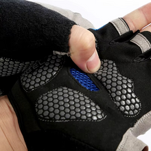 Load image into Gallery viewer, Breathable Anti Slip Shock Absorbing Half Finger Cycling Gloves