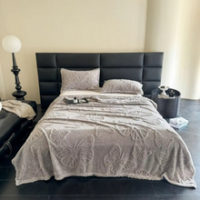 Load image into Gallery viewer, Double Sided Cooling Blanket with Breathable Cold Effect and 3D Butterfly Jacquard Design