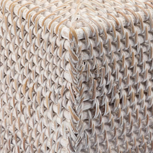 Load image into Gallery viewer, Rattan Nordic Square Tissue Box Organizer
