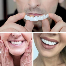 Load image into Gallery viewer, 2PCS Snap-On Veneer Dentures for Men and Women, Instant Temporary Tooth Cover for a Confident Smile